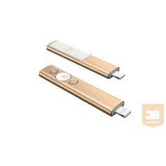   Logitech Spotlight(TM) Presentation Remote-2.4GHZ/BT-EMEA-GOLD LOGI