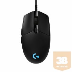   Logitech egér - G Pro (HERO) (Vezetékes, Optikai, Gaming, USB, 6 gombos, 16000 DPI, fekete)