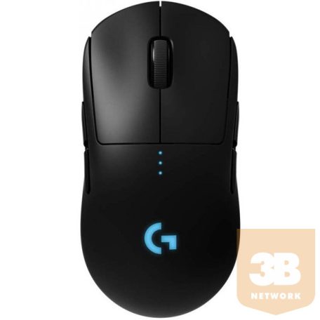 Logitech egér -  Pro X Superlight (Vezeték nélküli, Optikai, Gaming, USB, 5 gombos, 25600 DPI, fekete)