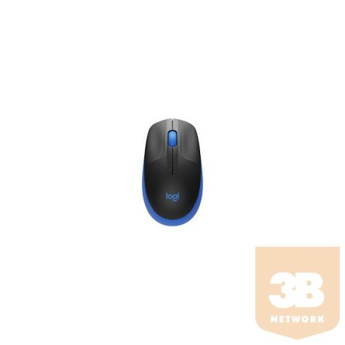 LOGITECH M190 Full-size wireless mouse - BLUE - EMEA