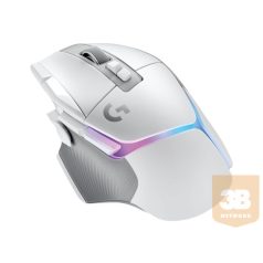   LOGITECH Egér - G502 X Plus Lightsync RGB Vezetékes Gaming, Fehér