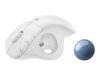 LOGITECH ERGO M575 for Business Trackball right-handed optical 5 buttons wireless Bluetooth Bolt USB receiver graphite