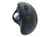 LOGITECH ERGO M575 for Business Trackball right-handed optical 5 buttons wireless Bluetooth Bolt USB receiver graphite