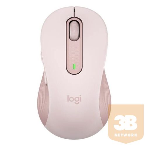 LOGITECH Egér - M560 Signature Vezeték Nélküli Optikai (Large), Rózsaszín