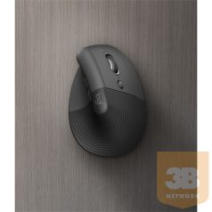   LOGITECH LIFT Right Vertical Ergonomic Mouse - GRAPHITE / BLACK - EMEA