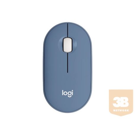 LOGITECH Pebble M350 Wireless Mouse - BLUEBERRY - EMEA