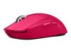 LOGITECH G PRO X SUPERLIGHT 2 LIGHTSPEED Gaming Mouse - MAGENTA - 2.4GHZ - EWR2-934 - 934