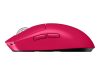 LOGITECH G PRO X SUPERLIGHT 2 LIGHTSPEED Gaming Mouse - MAGENTA - 2.4GHZ - EWR2-934 - 934