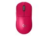 LOGITECH G PRO X SUPERLIGHT 2 LIGHTSPEED Gaming Mouse - MAGENTA - 2.4GHZ - EWR2-934 - 934