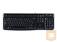 LOGITECH K120 Corded Keyboard black USB for Business - EMEA (DE)