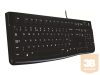 LOGITECH K120 Corded Keyboard black USB for Business - EMEA (RUS)