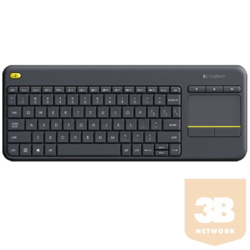 BILL Logitech K400 Plus - UK - Fekete