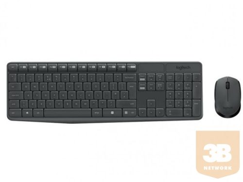 Logitech MK235 Wireless billentyűzet és egér kombo, szükre, US