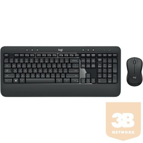 LOGITECH Vezeték Nélküli billentyűzet + egér DESKTOP MK540 UK