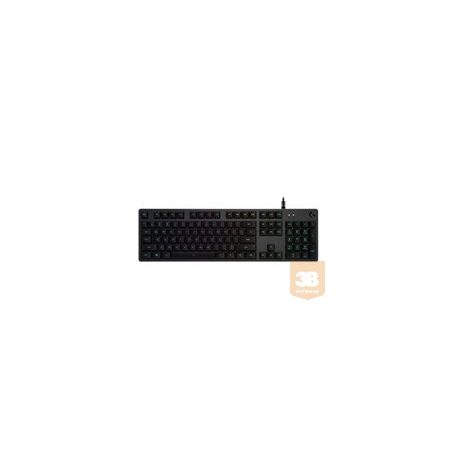 LOGITECH G512 CARBON LIGHTSYNC RGB Mechanical Gaming Keyboard with GX Brown switches - CARBON - (UK) - INTNL