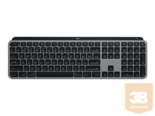 LOGITECH MX Keys for Mac Advanced Wireless Illuminated Keyboard - SPACE GREY - US INTL - EMEA