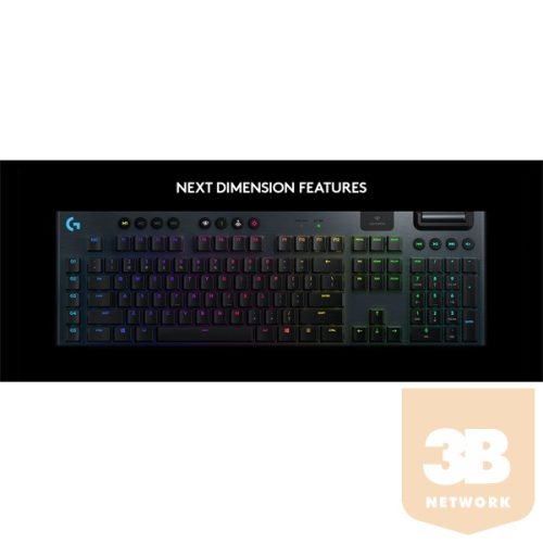 LOGITECH Billentyűzet - G915 TKL Lightspeed RGB Vezeték Nélküli, US