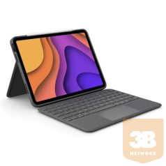   LOGITECH Billentyűzet - Folio Touch Ipad Pro 11" (1, 2, 3 gen.) Grafitszürke HUN, Gravírozott