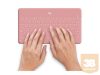 LOGITECH Keys-To-Go - BLUSH PINK - (UK) - INTNL