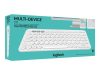 LOGITECH K380 for Mac Multi-Device Bluetooth Keyboard - OFFWHITE - INTL - INTNL (UK)