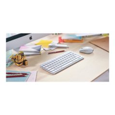   LOGITECH MX Keys Mini For Mac Minimalist Wireless Illuminated Keyboard - PALE GREY - INTL - EMEA (US)