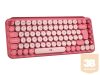 LOGITECH POP Keys Wireless Mechanical Keyboard With Emoji Keys - HEARTBREAKER ROSE INTNL (US)