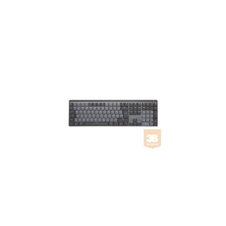 LOGITECH MX Mechanical Wireless Illuminated Performance Keyboard - GRAPHITE - (PN) - 2.4GHZ/BT - N/A - NORDIC - CLICKY