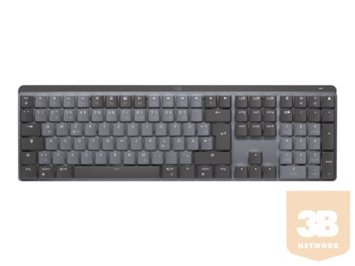 LOGITECH MX Mechanical Mini Minimalist Wireless Illuminated Keyboard - GRAPHITE - (PN) - 2.4GHZ/BT - N/A - NORDIC - TACTILE