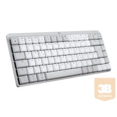   LOGITECH MX Mechanical Mini for Mac Minimalist Wireless Illuminated Keyboard - PALE GREY - (US) INTL - EMEA