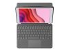 LOGITECH Combo Touch for iPad 10th gen - OXFORD GREY - (DE) - CENTRAL