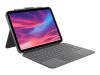 LOGITECH Combo Touch for iPad 10th gen - OXFORD GREY - (DE) - CENTRAL