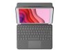 LOGITECH Combo Touch for iPad 10th gen - OXFORD GREY - (CH) - CENTRAL