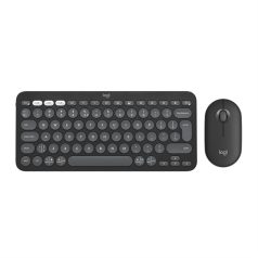   LOGITECH Billentyűzet + egér - Pebble 2 Vezeték Nélküli Combo MAC-hez Grafitszürke, US