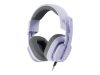 LOGITECH Astro Gaming A10 Gen 2 Headset full size wired 3.5 mm jack lilac