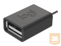 LOGITECH ADAPTOR USB-C TO A - N/A - EMEA