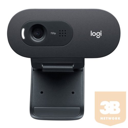 LOGITECH C505 HD Webcam - BLACK - EMEA