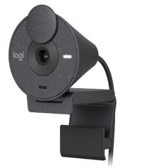   LOGITECH Webkamera - BRIO 300 HD 1080p Mikrofon USB-C, Grafitszürke
