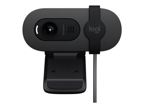 LOGITECH WEBCAM - Brio 105 Full HD 1080p Webcam - GRAPHITE - USB - N/A - EMEA28-935