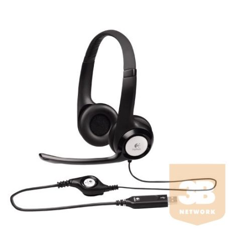 HDS Logitech H390 Headset - Fekete