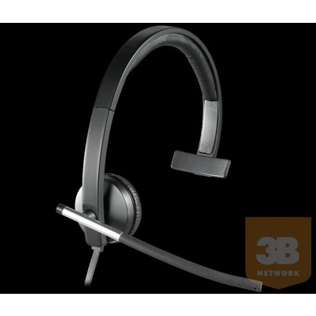 HDS Logitech H650e Mono Headset - Fekete