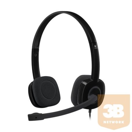 LOGITECH Stereo Headset H151 – EMEA - One Plug
