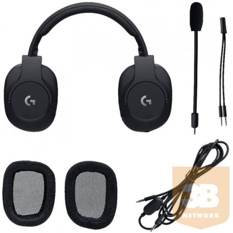 LOGITECH Headset - Pro Gaming Vezetékes Mikronofos, Fekete