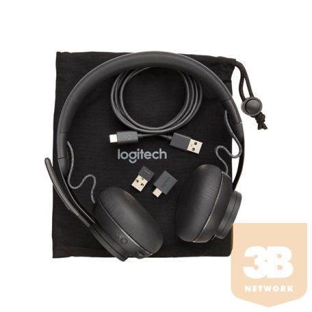 LOGITECH Headset 2.0 - Zone Wired Mikrofonos, MSFT Tanúsítvánnyal