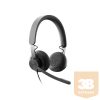 LOGITECH Headset 2.0 - Zone Wired Mikrofonos, MSFT Tanúsítvánnyal