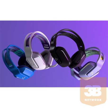 LOGITECH Headset 2.0 - G733 Lightspeed RGB Gaming Vezeték Nélküli, Kék