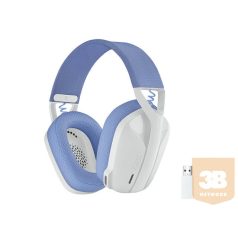   LOGITECH G435 LightSpeed Wireless Gaming Headset - WHITE - EMEA