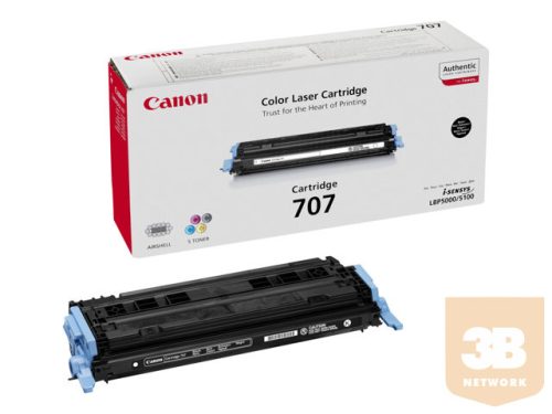 CANON PFI-707 BK Ink cartridge black standard capacity 700ml 1-pack