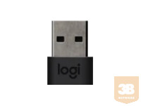 LOGITECH Zone Wired USB-C to A Adapter - GRAPHITE - WW