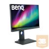 BENQ IPS Photographer monitor 24,1" SW240 1920x1200, 16:10, 5ms, DVI, HDMI, DisplayPort, USBx2, áll. mag.