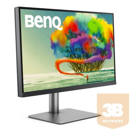 BenQ monitor 27" - PD2720U (IPS, 16:9, 3840x2160, 100%sRGB/REC709, DP, HDMI, USB) HDR10, Speaker, HAS, Pivot